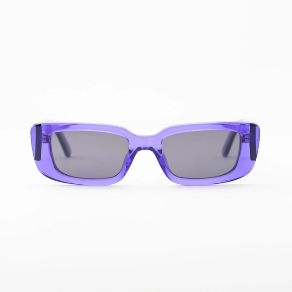 Palm Angels Purple Giorgina Sunglasses - Picture 2 of 4